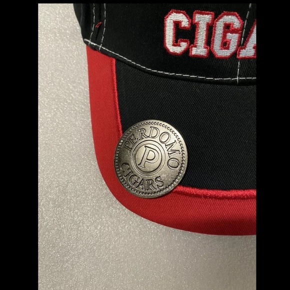 Perdomo Cigars Hat w/ Bottle Opener On Bill Embroidered, Adjustable, Brand New! - Picture 2 of 8